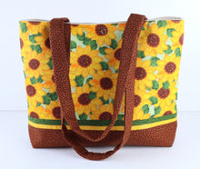 Load image into Gallery viewer, Sunflower Garden Shoulder Bag Purse