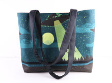 Load image into Gallery viewer, Dinosaur Abduction Shoulder Bag Purse