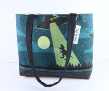 Load image into Gallery viewer, Dinosaur Abduction Shoulder Bag Purse