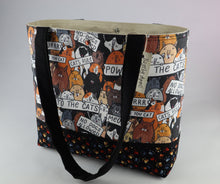 Load image into Gallery viewer, Cats Rule Shoulder Bag Cat Lover Purse Tote Handbag
