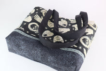 Load image into Gallery viewer, Psychic Cats Shoulder Bag Ouija Board Planchette purse Fortune Teller tote Seer handbag