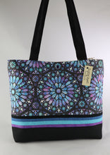Load image into Gallery viewer, Stained Glass Window Shoulder Bag Mosaic handbag Mandala purse Boho tote
