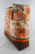 Load image into Gallery viewer, Fall Harvest Shoulder Bag Purse Thanksgiving Pumpkin handbag tote
