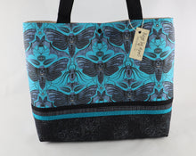 Load image into Gallery viewer, Death Head Moth Shoulder Bag Purse Spooky Bats Handbag tote Bags by April