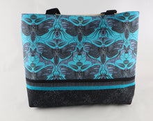 Load image into Gallery viewer, Death Head Moth Shoulder Bag Purse Spooky Bats Handbag tote Bags by April