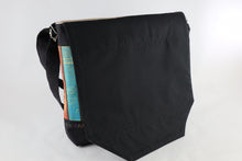 Load image into Gallery viewer, Vintage Library Books Messenger Style Bag Librarian Book Shelf Crossbody purse tote