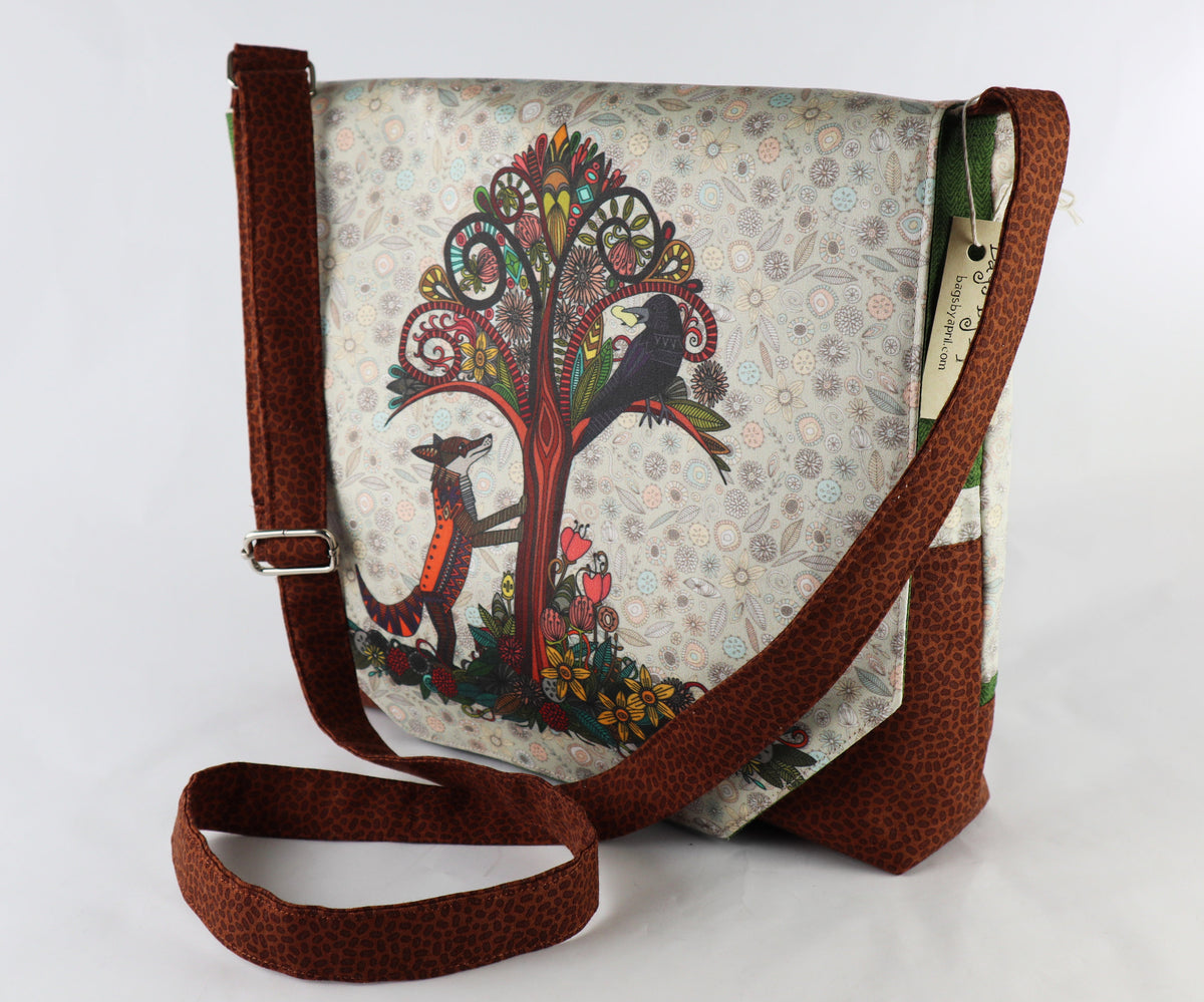 Fox and Crow Messenger Bag – Bags By April