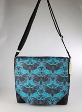 Load image into Gallery viewer, Gothic Death Head Moth Messenger Bag Spooky Goth Bats