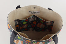 Load image into Gallery viewer, Guinea Pigs in Space Shoulder Bag Purse Hamster handbag tote