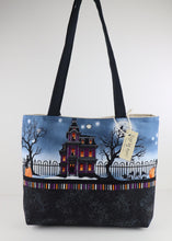 Load image into Gallery viewer, Haunted Halloween House Shoulder Bag Purse