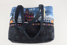 Load image into Gallery viewer, Haunted Halloween House Shoulder Bag Purse