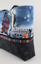 Load image into Gallery viewer, Haunted Halloween House Shoulder Bag Purse