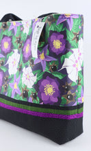 Load image into Gallery viewer, Nightshade Poison Flowers Shoulder Bag Purse