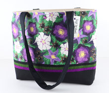 Load image into Gallery viewer, Nightshade Poison Flowers Shoulder Bag Purse