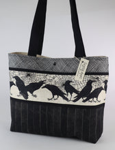 Load image into Gallery viewer, Poe Raven Shoulder Bag Nevermore purse Halloween tote Spider Web handbag