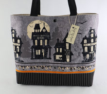 Load image into Gallery viewer, Ghost Town Shoulder Bag Haunted House Purse Halloween handbag