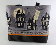 Load image into Gallery viewer, Ghost Town Shoulder Bag Haunted House Purse Halloween handbag