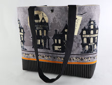 Load image into Gallery viewer, Ghost Town Shoulder Bag Haunted House Purse Halloween handbag