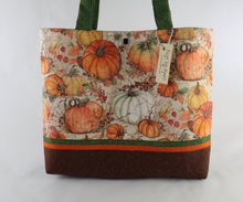 Load image into Gallery viewer, Fall Harvest Shoulder Bag Purse Thanksgiving Pumpkin handbag tote