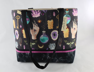 Witchcraft Shoulder Bag Purse Witchy Magic Handbag tote Bags by April