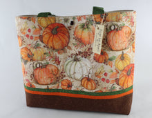 Load image into Gallery viewer, Fall Harvest Shoulder Bag Purse Thanksgiving Pumpkin handbag tote