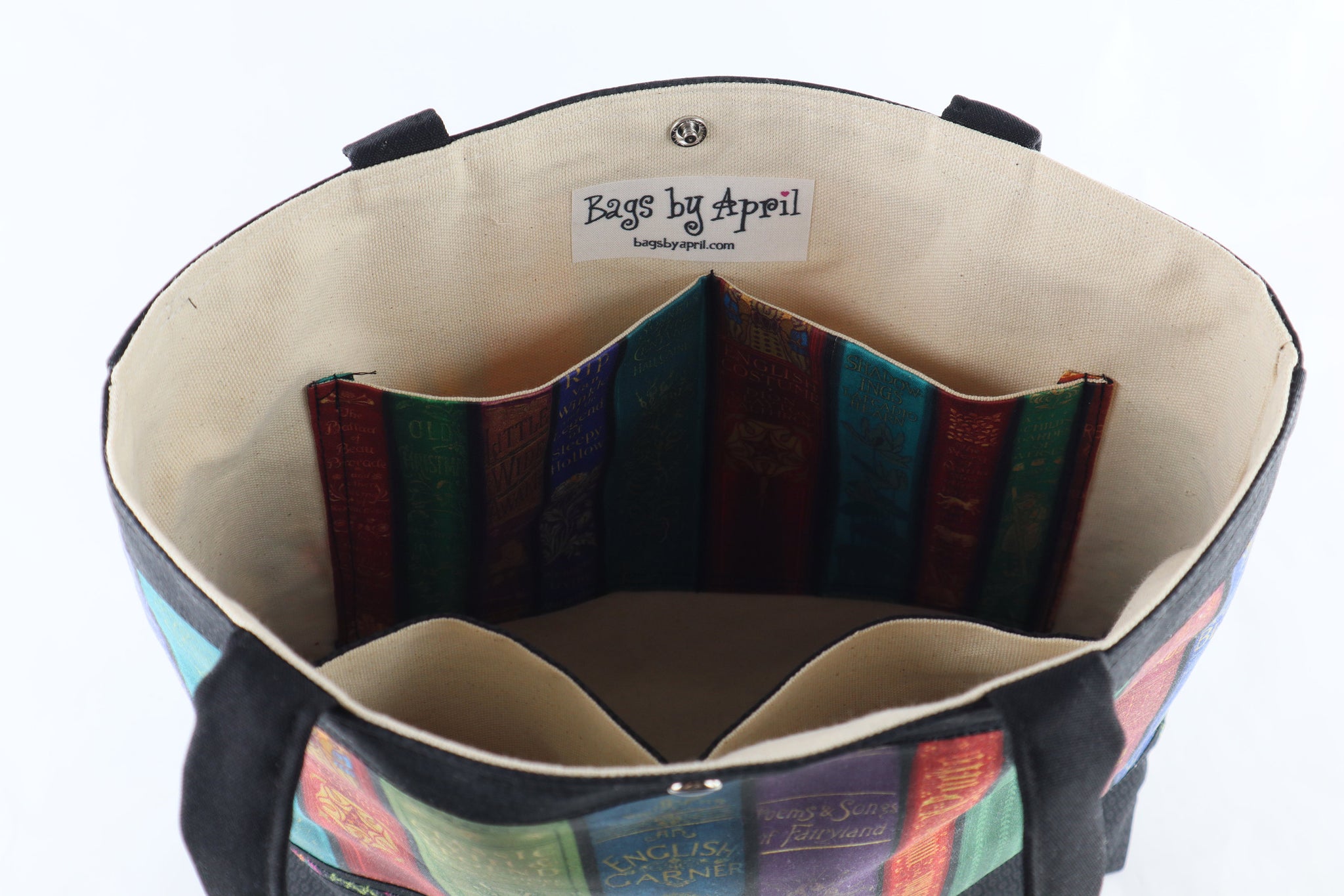 Vintage Library Books Shoulder Bag Purse – Bags By April
