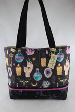 Load image into Gallery viewer, Witchcraft Shoulder Bag Purse Witchy Magic Handbag tote Bags by April