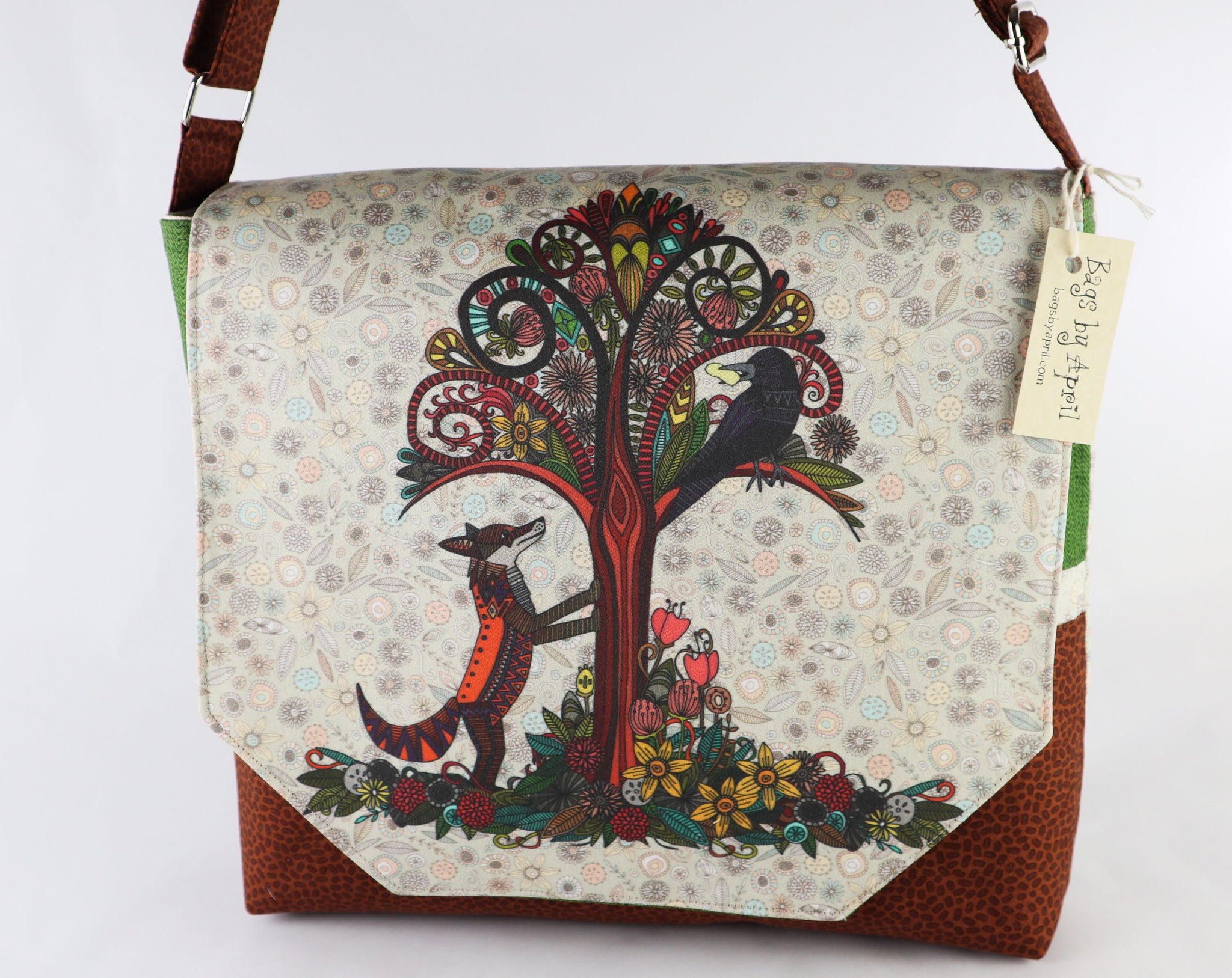 Fox and Crow Messenger Bag – Bags By April