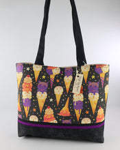 Load image into Gallery viewer, Spooky Ice Cream Shoulder Bag Purse Halloween Treats Handbag tote Bags by April