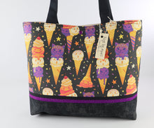 Load image into Gallery viewer, Spooky Ice Cream Shoulder Bag Purse Halloween Treats Handbag tote Bags by April