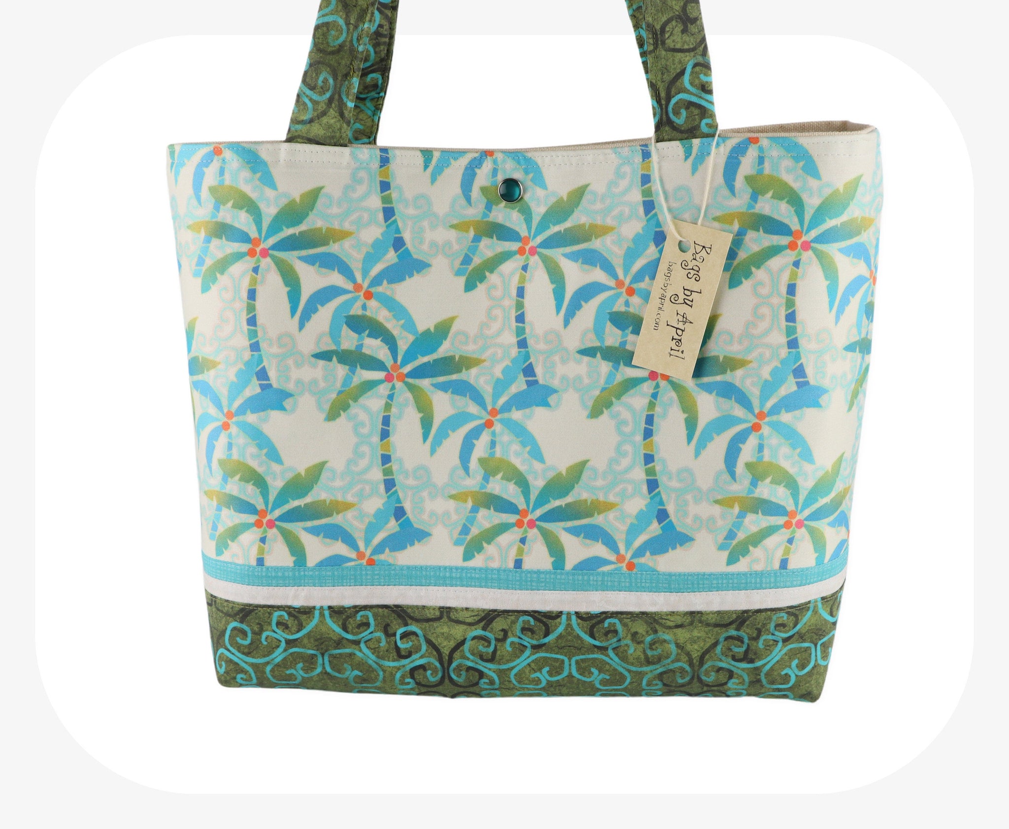 Tropical Palm Trees Shoulder Bag Purse – Bags By April